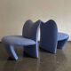 Paire de fauteuils vintage