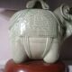 Duo de lampes éléphant en ceramique