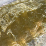 Louis XV style coffee table in onyx and metal