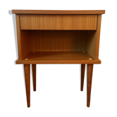 50s bedside table with drawer