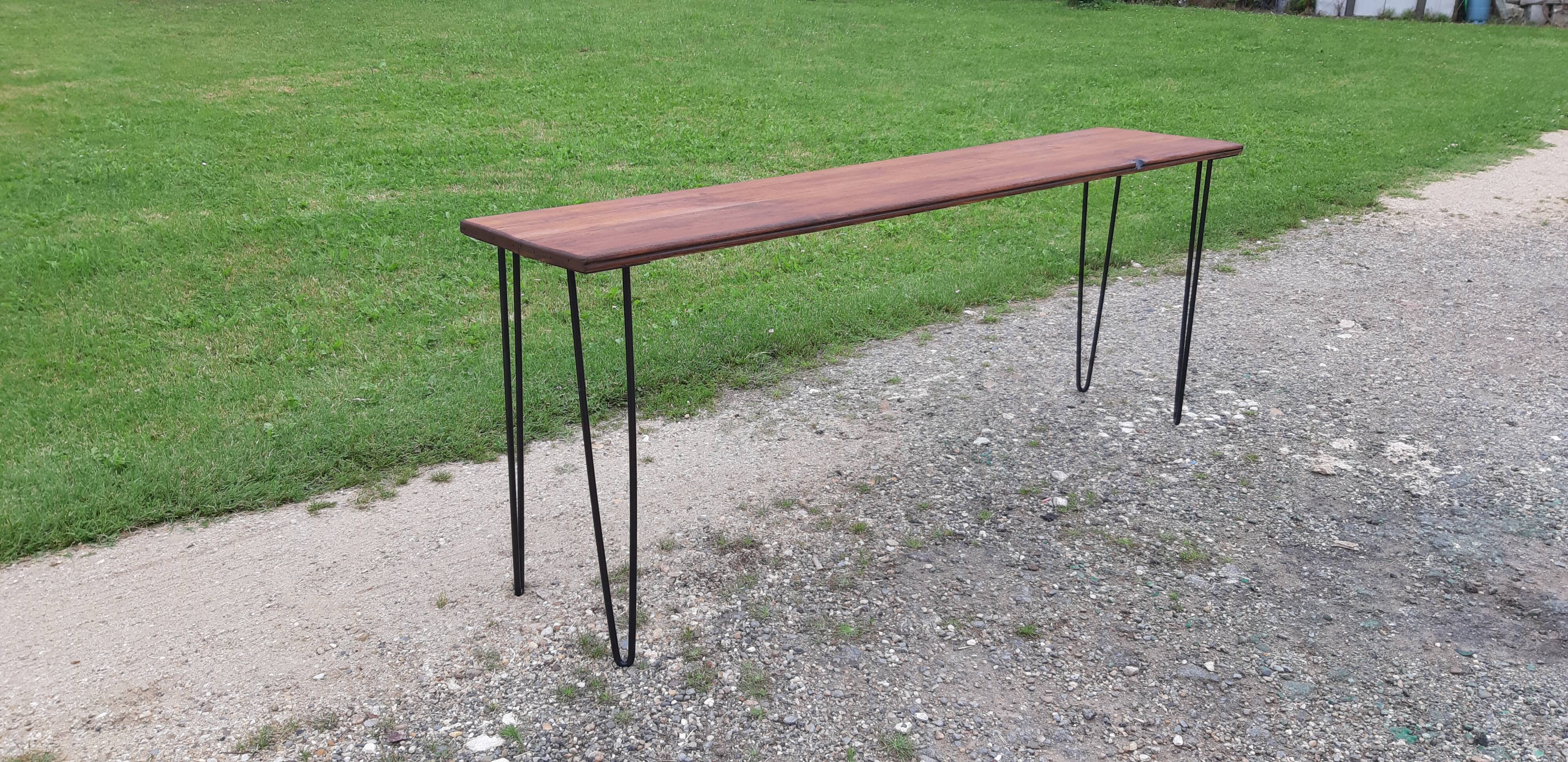 Industrial console feet compass iron