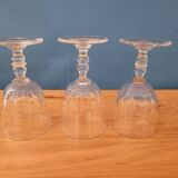 12 verres à vin en cristal Clermont