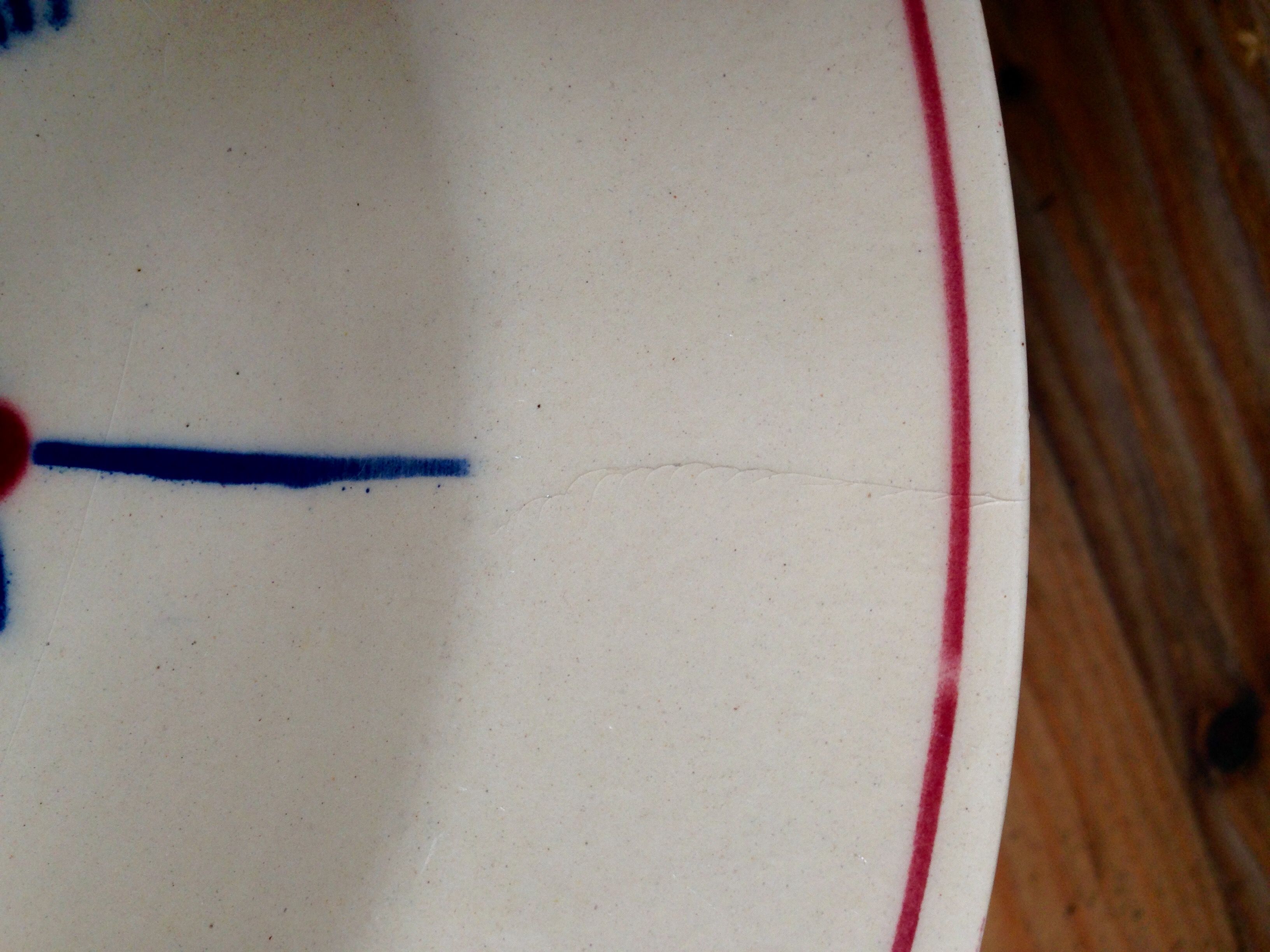 Soup plates and tureen Badonviller model Normandy circa 1940