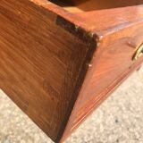 Double art deco mahogany desk