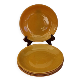 Set of 6 dessert plates Arcopal model Volcan