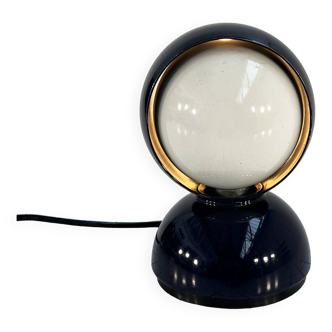 Night blue side lamp by Vico Magistretti for Artemide, 1960