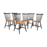 Lot of 6 chairs Tapiovaara fanett