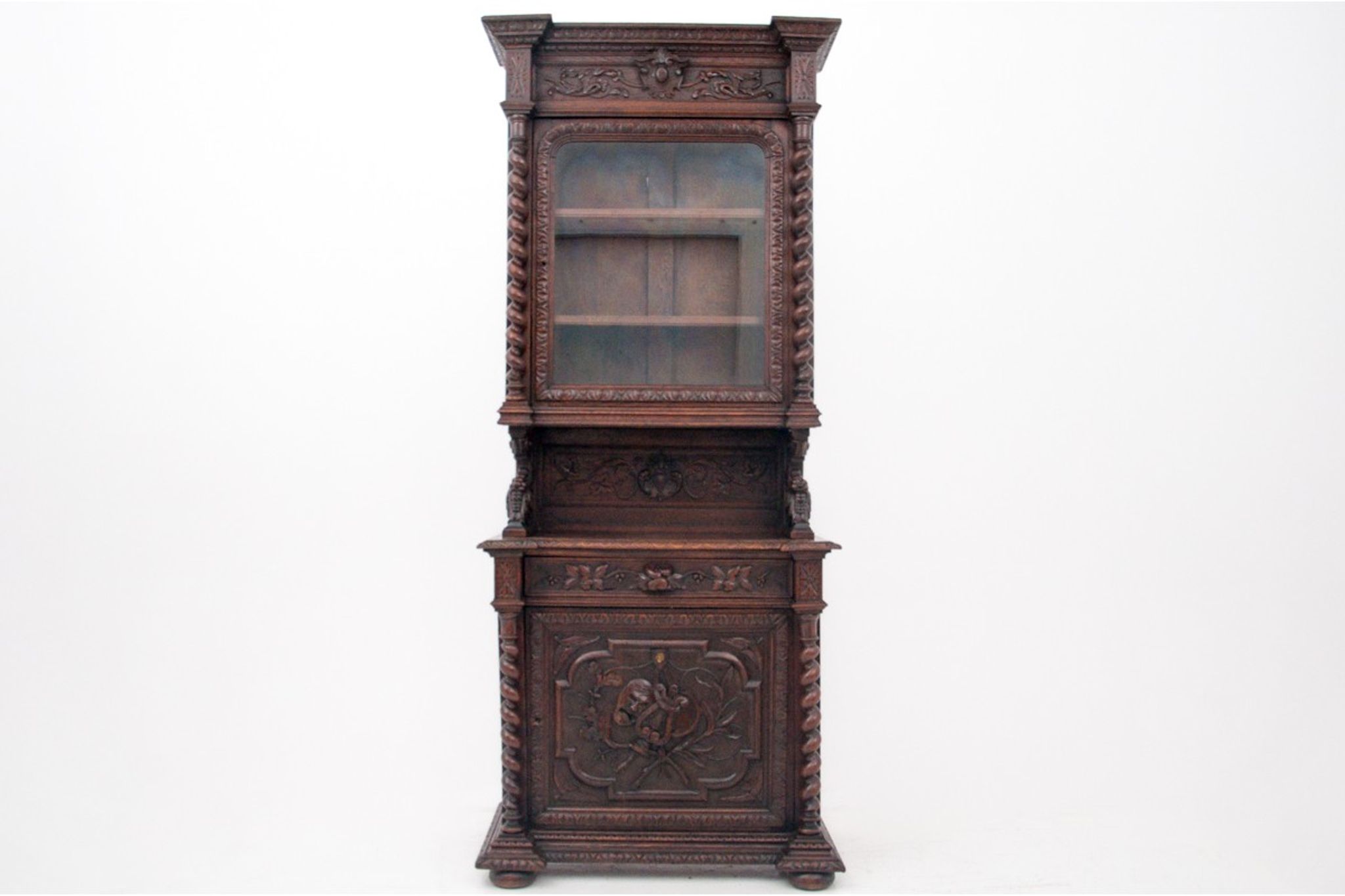 Renaissance cupboard, France, circa 1880.