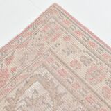 Soft Red & Beige Entryway Handmade Vintage Rug, 170x261 Cm
