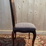 Set of 8 Louis XV style walnut chairs