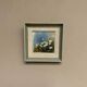 Mid-Century Oil on Panel “Flowers” by G. Sigrand, Vintage & Framed 24 × 24 cm