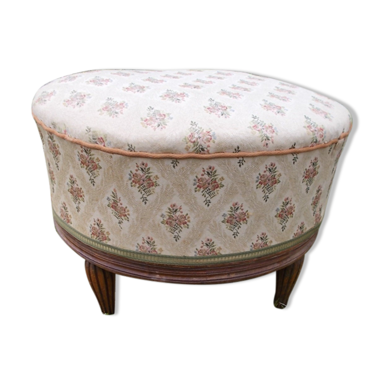 Pouf end of art deco sofa