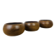 3 bols teck danois scandinave années 60