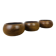 3 bols teck danois scandinave années 60