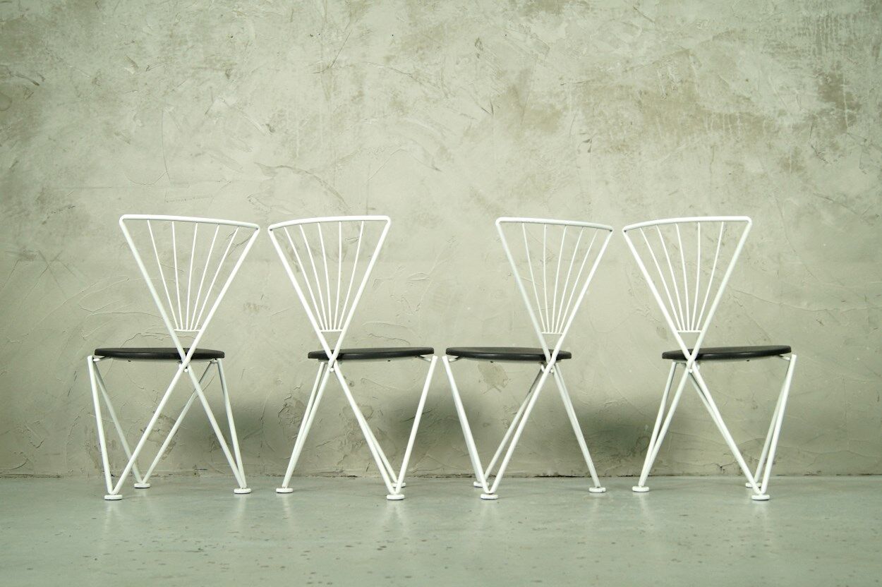 Italian chairs by Jochen Hoffmann for Bonaldo, 1980