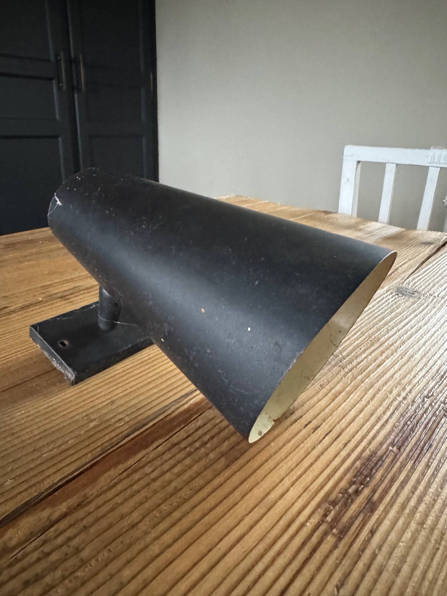 Conical wall light from Lita