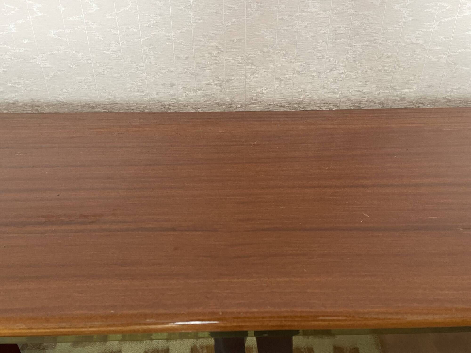 Buffet vitrine vintage bois et laiton