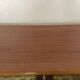 Buffet vitrine vintage bois et laiton