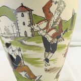 Pair of pitcher / decanter Signed GAITAUD Grés Basque 50s