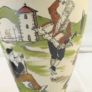 Paire de pichets carafe signé Gaitaud grés Basque années 50