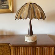 Hollywood regency important table lamp, Italy 1970 ca.