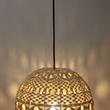 Vintage macrame suspension