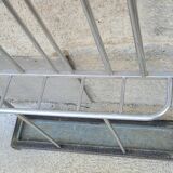 Industrial Wardrobe in Aluminium & Cast Iron – "SNCF" Style – 1950