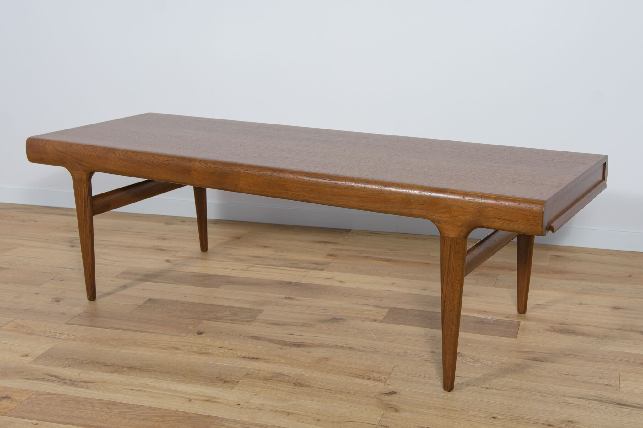 Mid Century Teak Coffee Table by Johannes Andersen for CFC Silkeborg, Denmark, 1960s