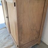 Raw wood sideboard