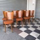 Set of 8 Baumann bistro chairs