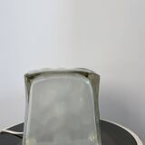 Lampe de Bureau Iviken Ice Cube en Verre de Ikea, 1990s
