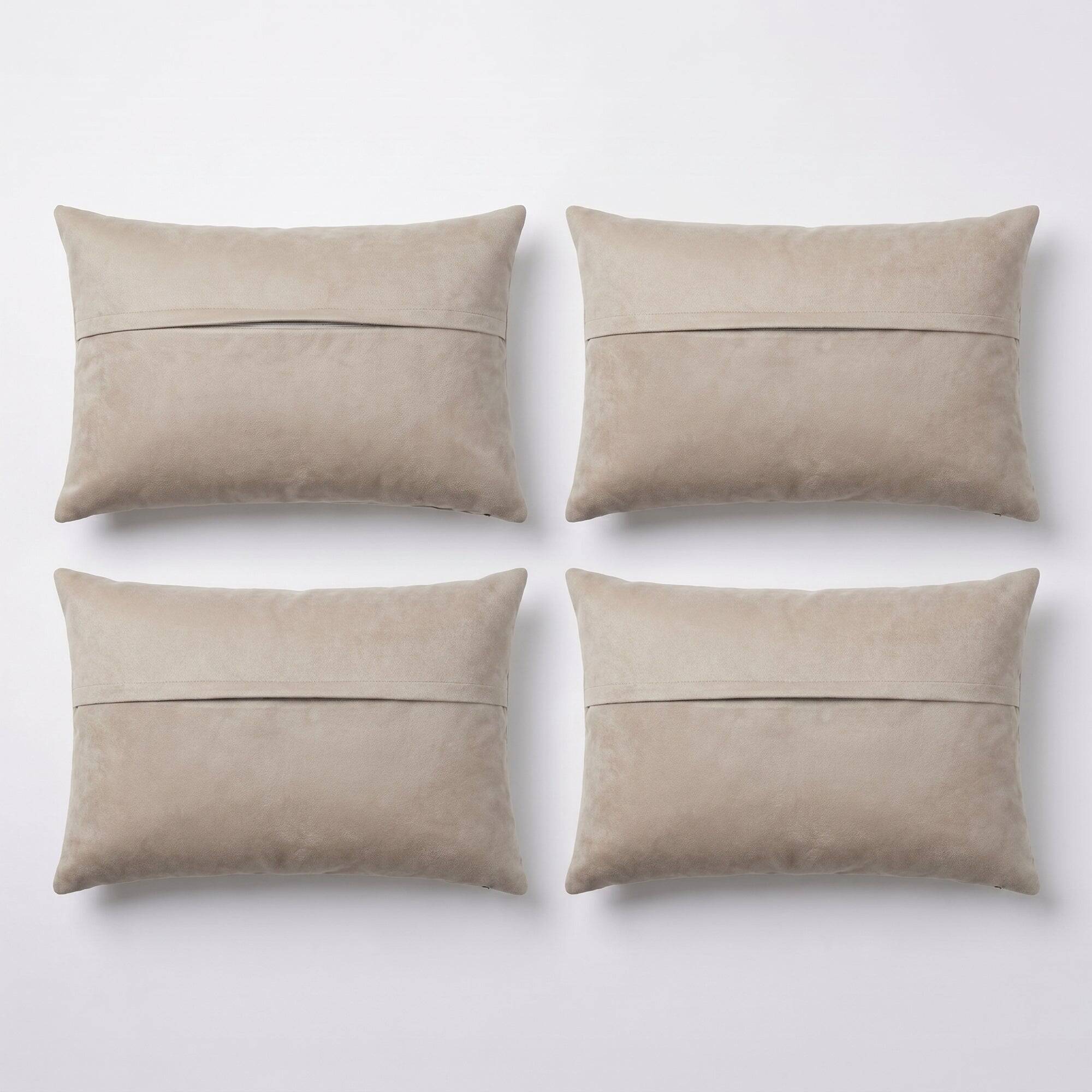 Set of 4 vintage kilim cushion covers 41x61 cm