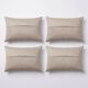 Set of 4 vintage kilim cushion covers 41x61 cm
