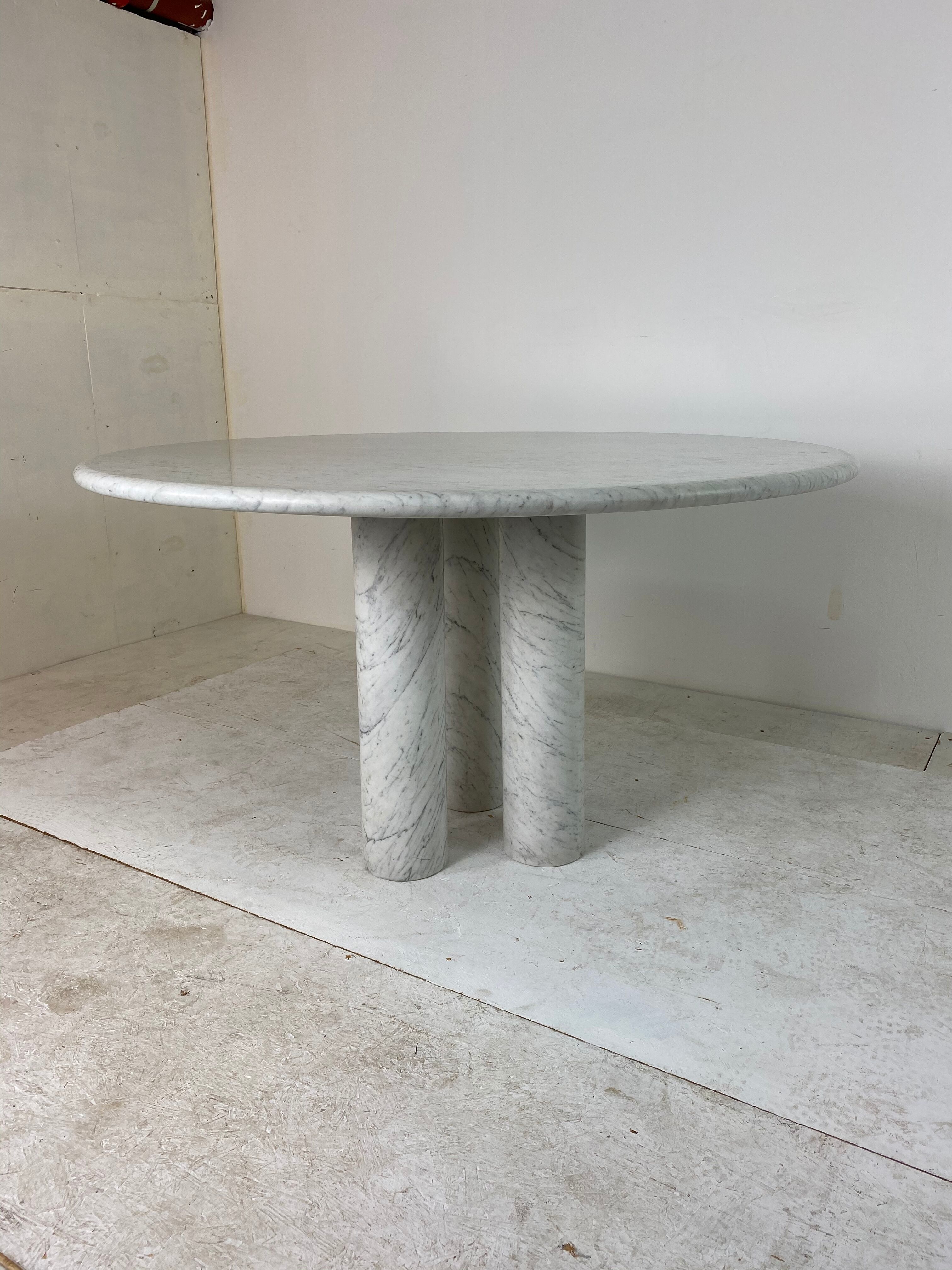 Vintage Marble Dining Table 1970