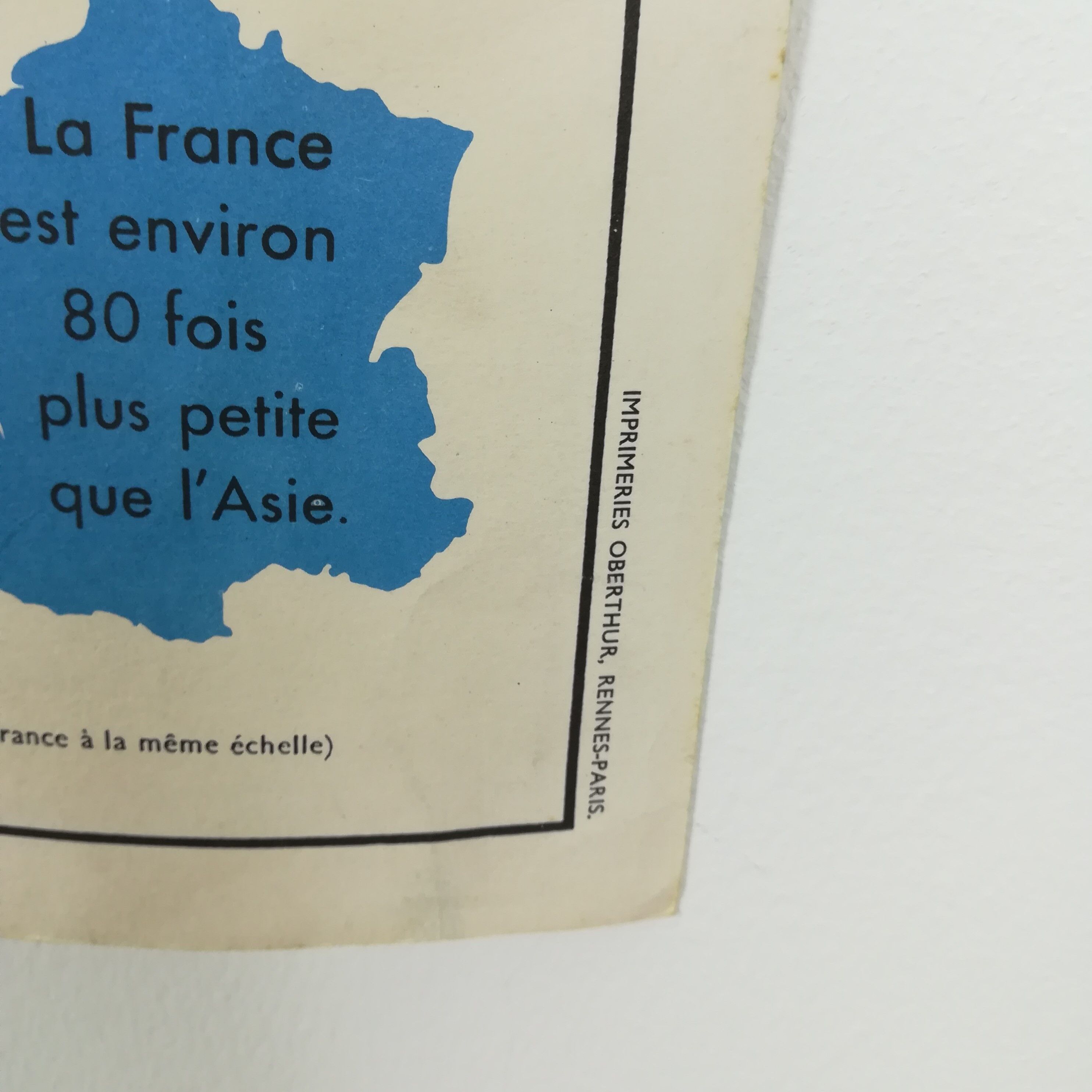 MDI SCHOOL POSTER – PHYSICAL MAP ASIA AND NORTH AMERICA