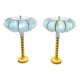 Pair of Scandinavian design lamps from the 1960s.