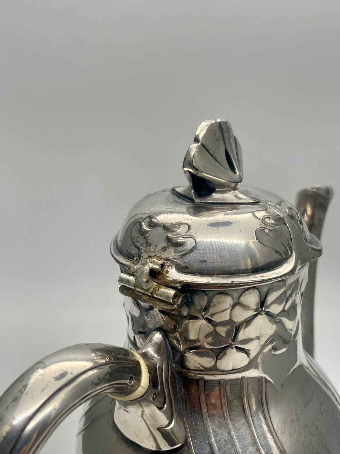 Gallia Christofle Tea/Coffee Service, Art Nouveau 1900