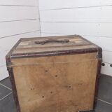 Malle de voyage en bois