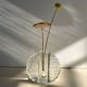 Moulded glass soliflore, 1960-70 - Germany - Space Age