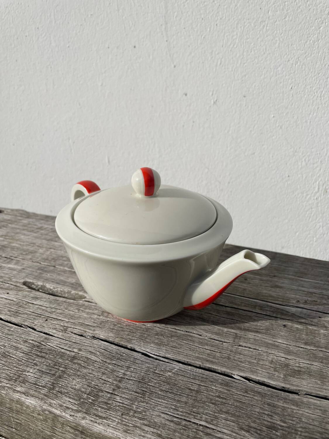 Limoges porcelain teapot 1970
