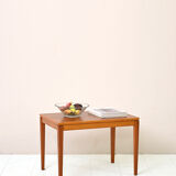 Nordic vintage teak wood coffee table