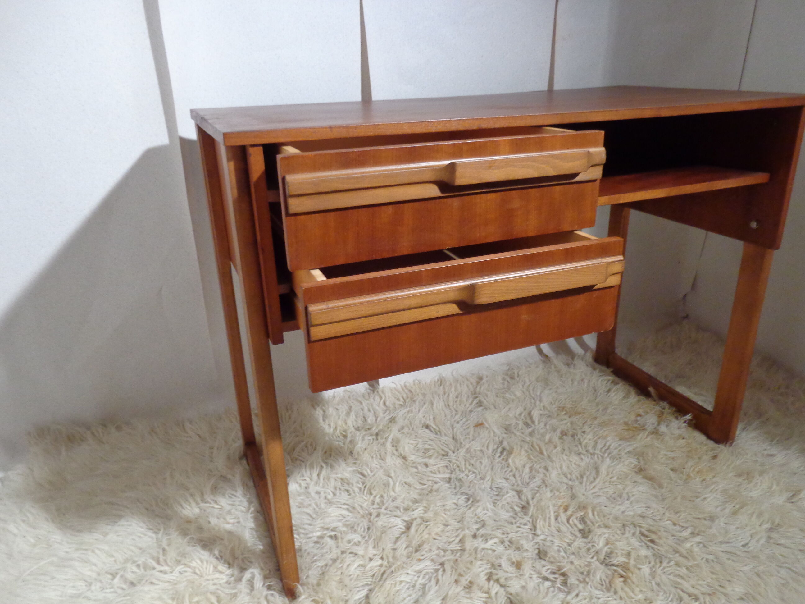 Vintage office from the 50s foot sled teak
