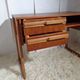 Vintage office from the 50s foot sled teak