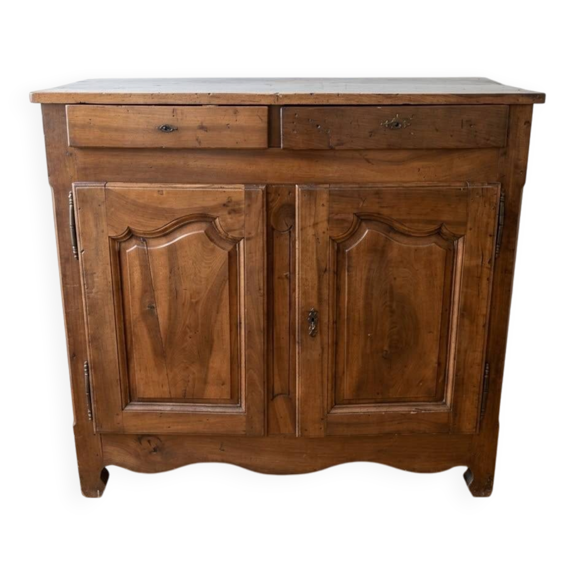 Antique storage furniture in solid walnut