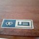 Vintage Scandinavian table 50s 60s in solid teak with extensions, stamped LB