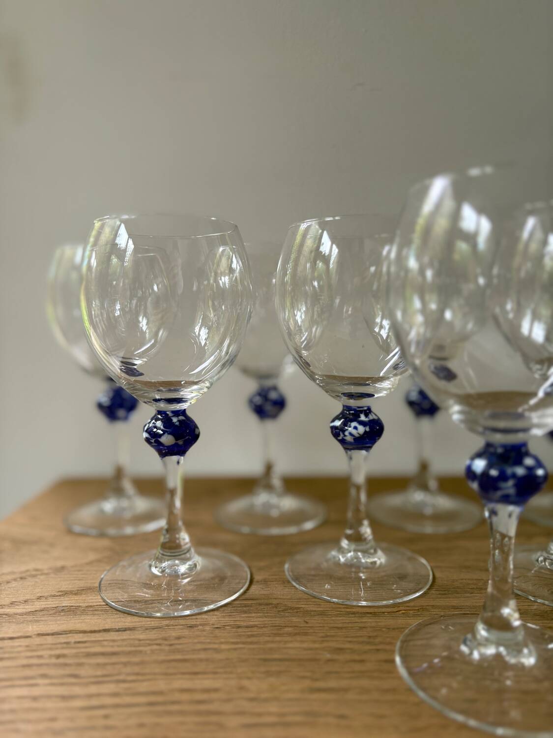 Set of 10 Luminarc Louisiana wine glasses