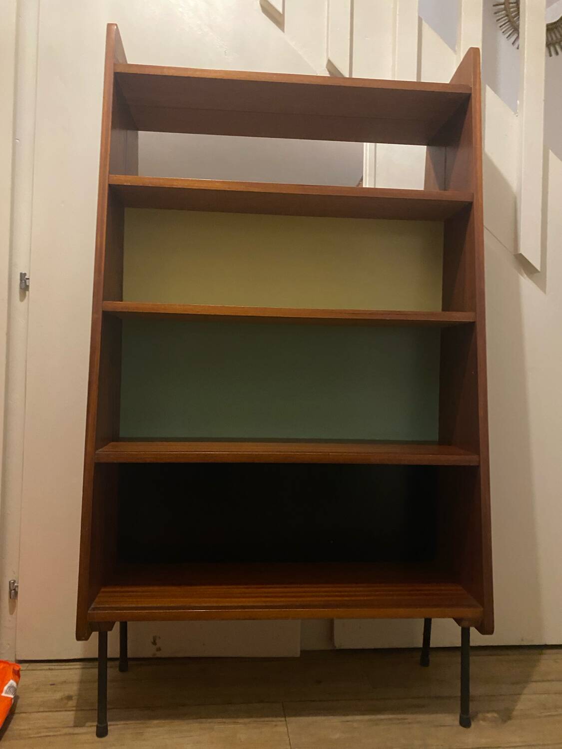 Vintage "Alta" library by Fonteneau, designed by Pierre Guariche.