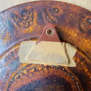 Large vintage glazed ceramic dish – Reiner Gehrig for Grünstadt