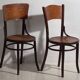 Antique Thonet dining room chairs (c.1900). Set of 4 pieces