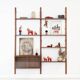 Teak modular shelving unit, Danish design, 1960s, made in Denmark
